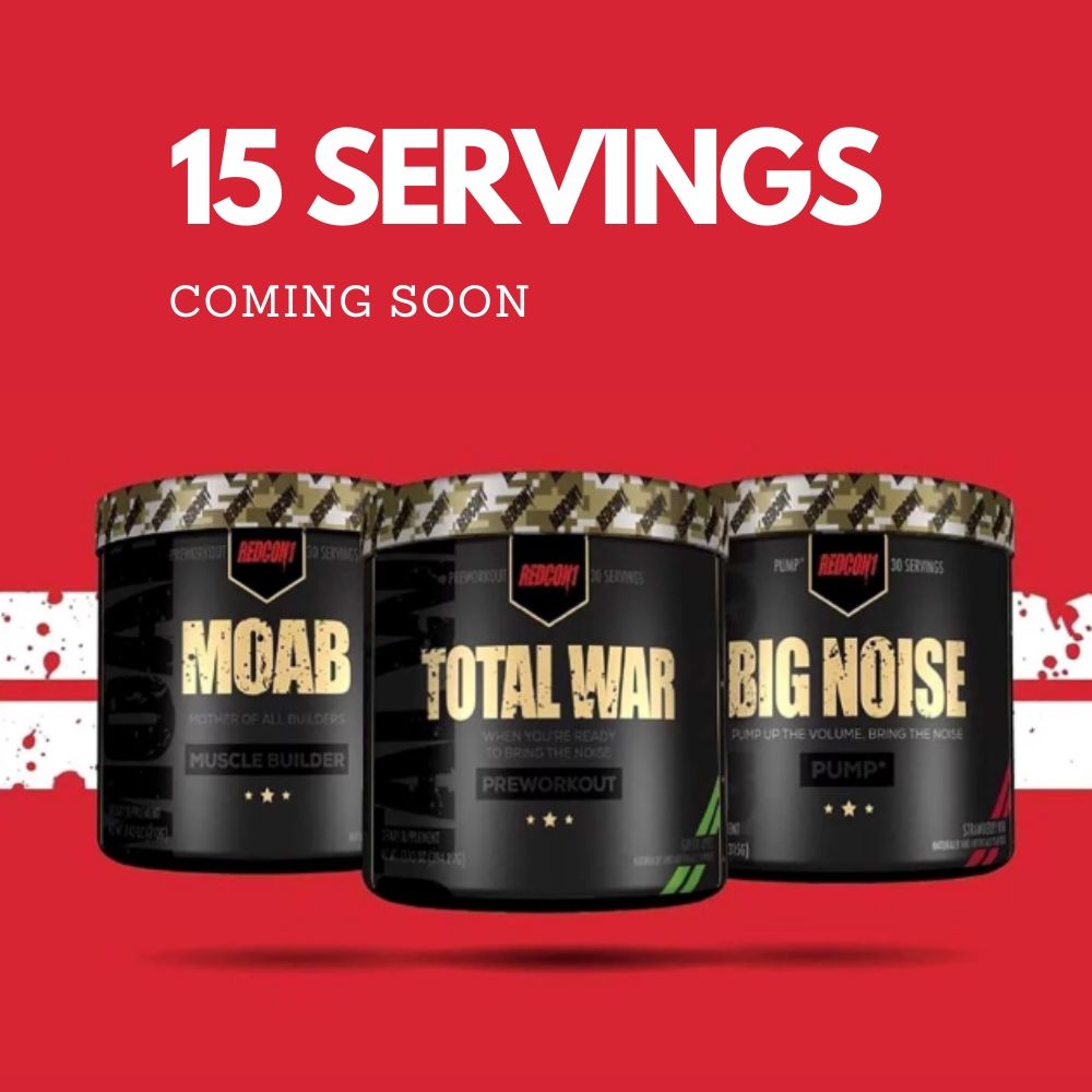 Redcon1 Launching New 15 Serving "Trial Sized" Total War Tubs