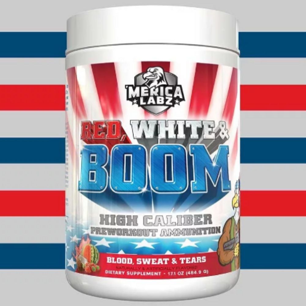 Merica Labz Red, White & Boom Pre-Workout Getting 4 New Flavors!!!