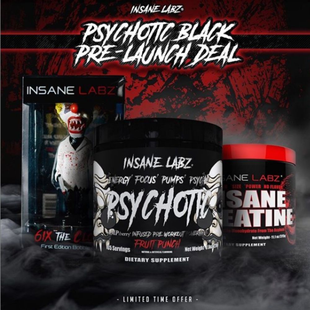 New Psychotic Black from Insane Labz