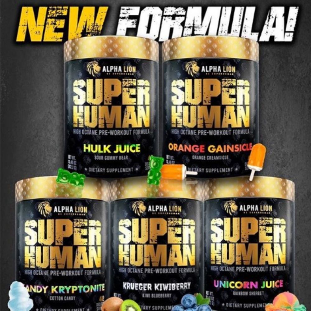 Alpha Lion Announces All New Formula for SuperHuman Pre-Workout