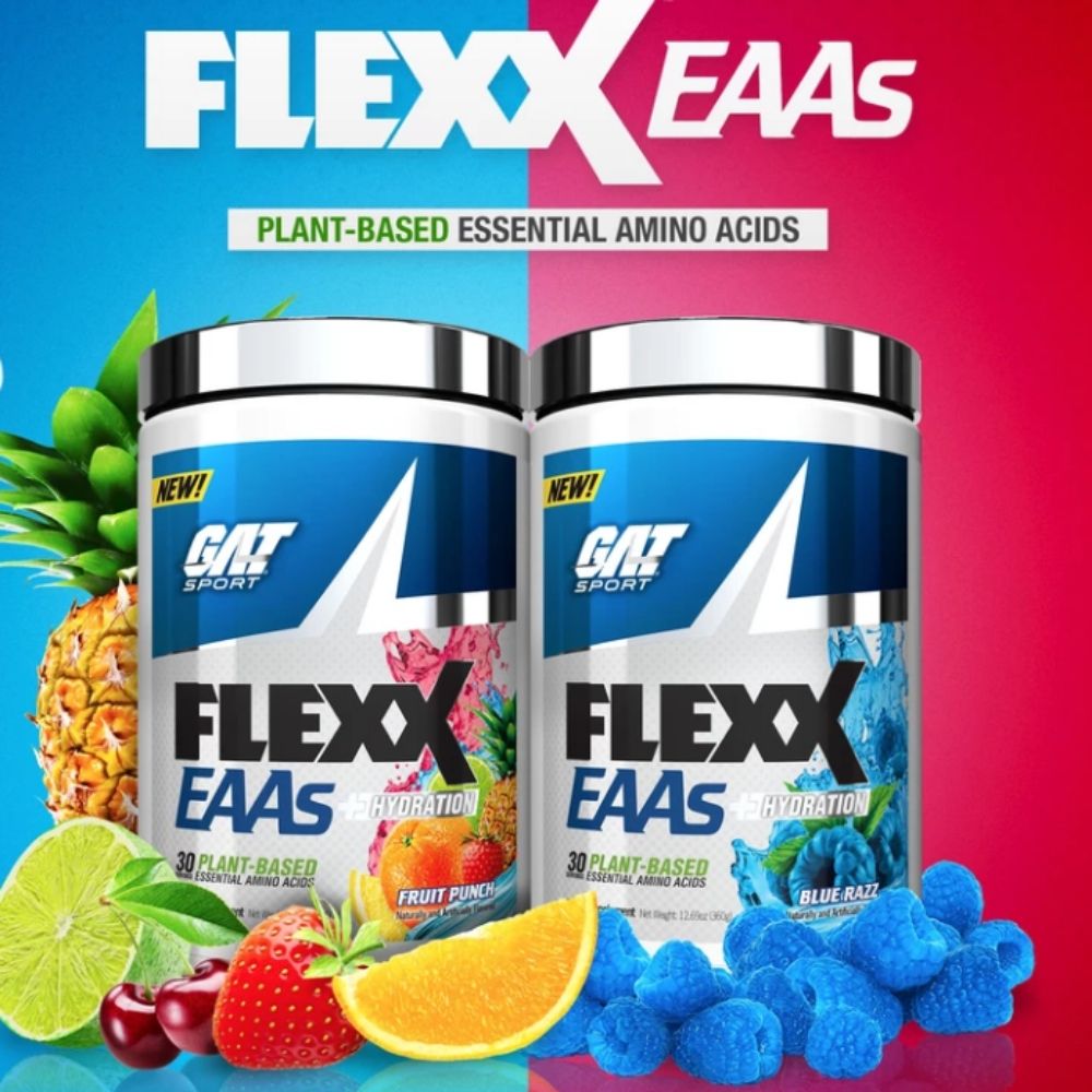 GAT Sport Reveals New Flexx EAAs w/ Plant Based Aminos
