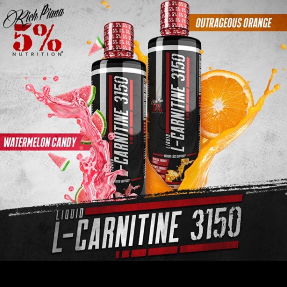 5% Nutrition's New Liquid L-Carnitine Supplement