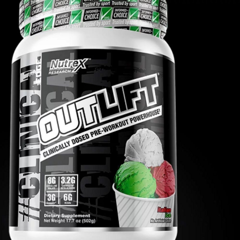 Nutrex Adds Italian Ice Flavor to Their Outlift Pre-Workout