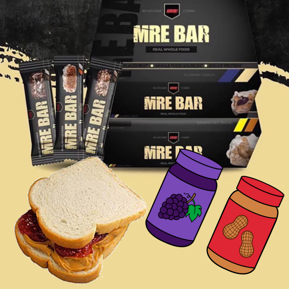 Redcon1 Announces New PB&J Flavor for MRE Bar & Cereal Bar