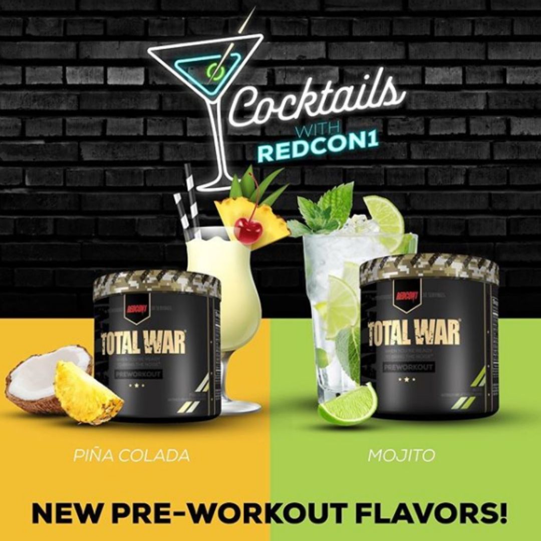 Redcon1 Launches 2 New Cocktail Themed Flavors of Total War