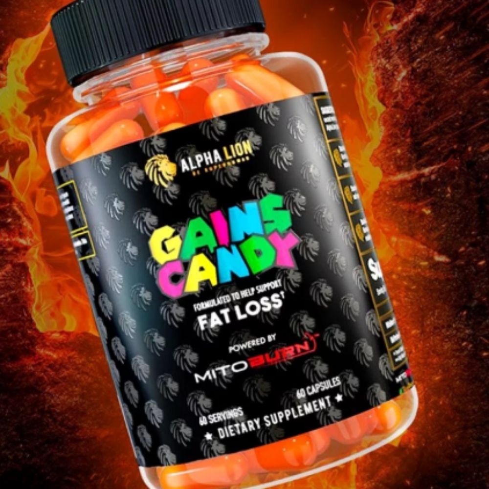 Alpha Lion's Gains Candy Line Gets New Fat Burner Added