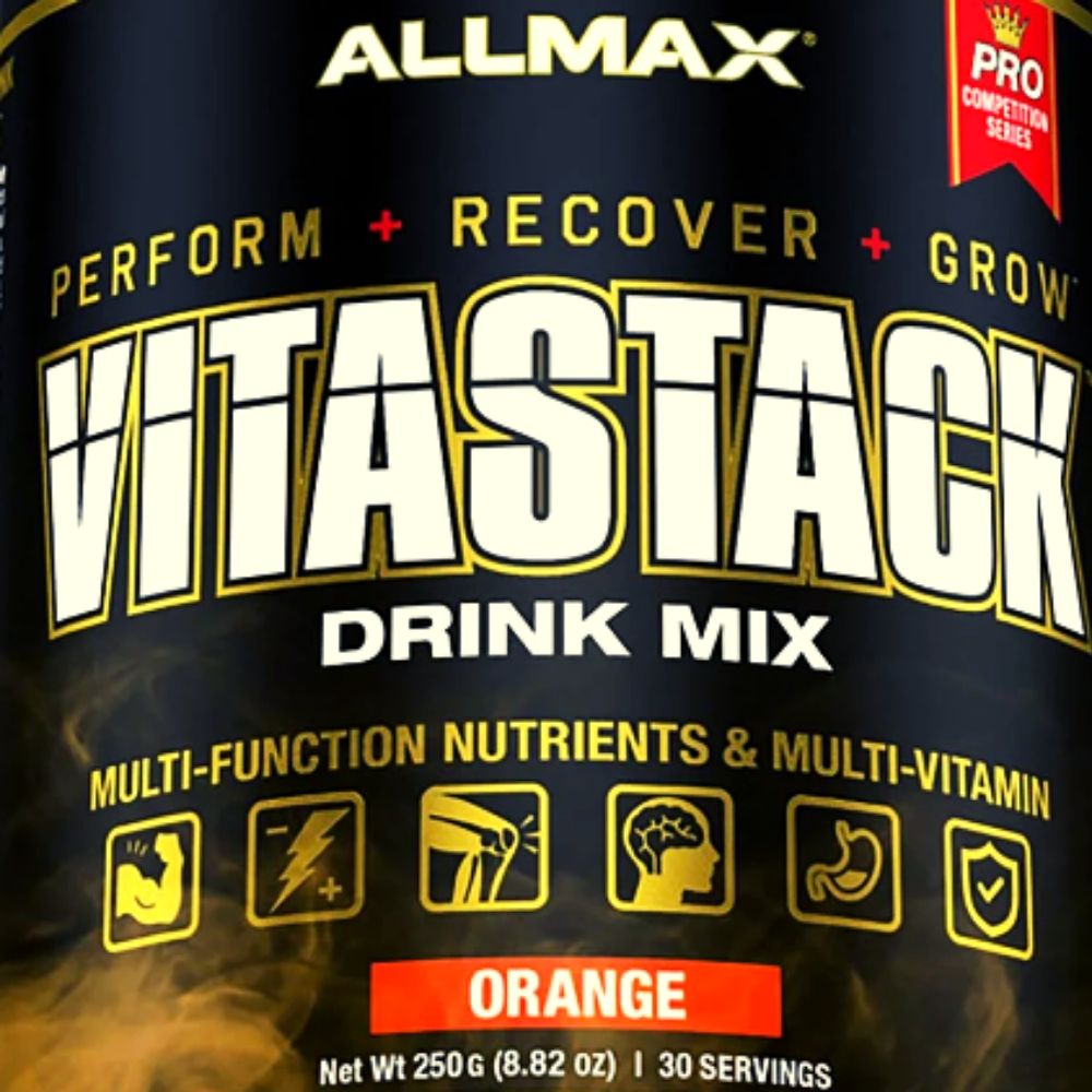 Allmax VitaStack Goes from Pill Form to Orange Flavored Powder