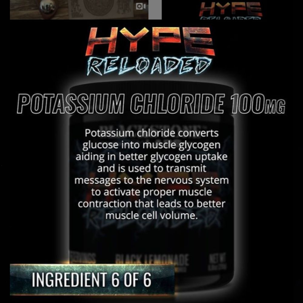 Blackstone Labs Reveals All 6 Ingredients of The New Hype Reloaded Formula