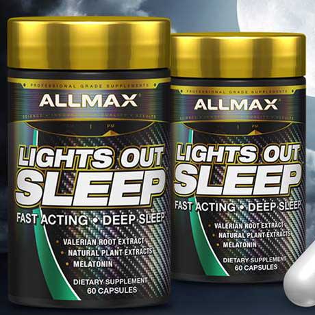 New Allmax Nutrition Lights Out Sleep