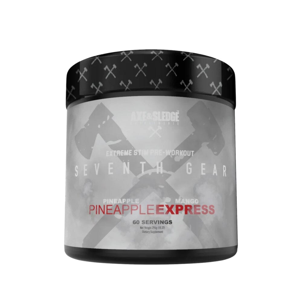 Axe & Sledge Seventh Gear 30 Servings Pre-Workouts AXE & SLEDGE Pineapple Express