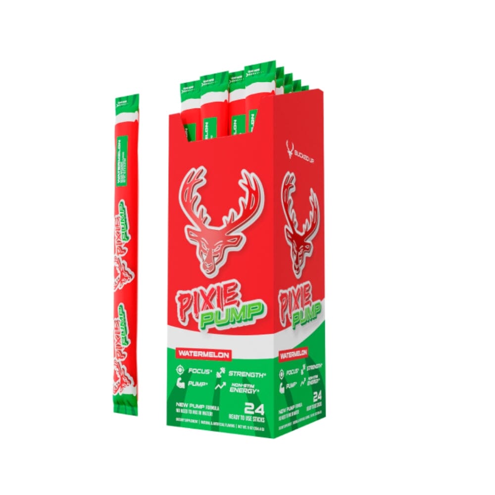 Bucked Up Pixie Pump 24/Packets Sports Performance Recovery Bucked Up Watermelon