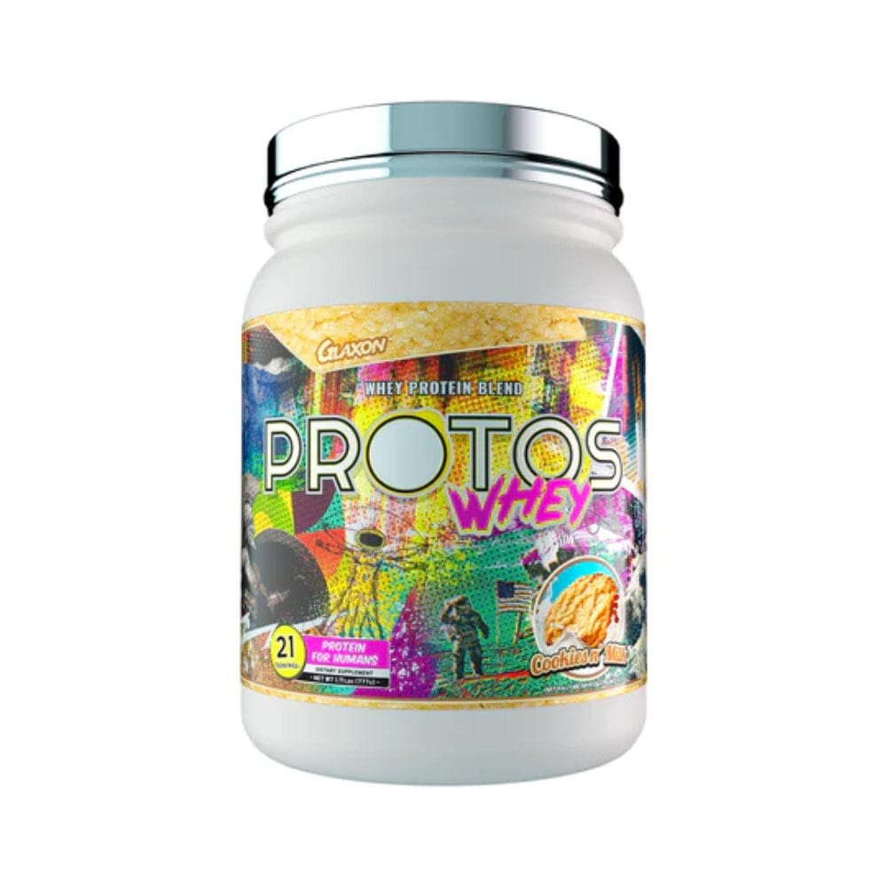 Glaxon Protos Whey Protein 21 Servings Protein Powders Glaxon Cookies N' Milk