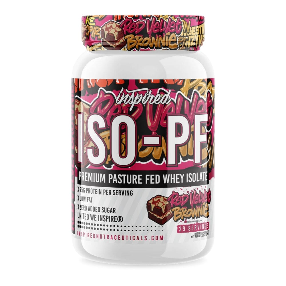 Inspired Nutraceuticals ISO-PF 2lbs Protein Powders Inspired Nutraceuticals Red Velvet Brownie