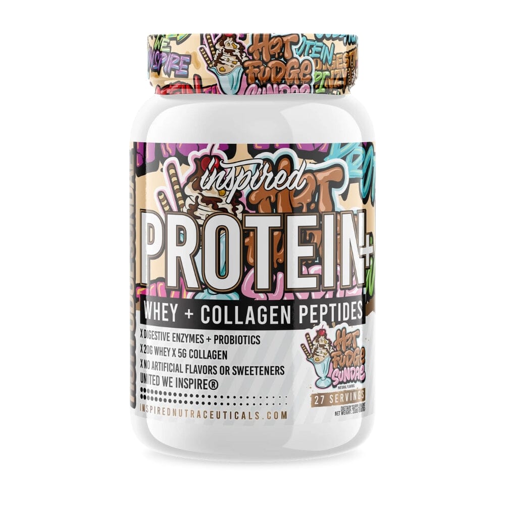 Inspired Nutraceuticals Protein+ Collagen & Probiotics Protein Powders Inspired Nutraceuticals Hot Fudge Sundae