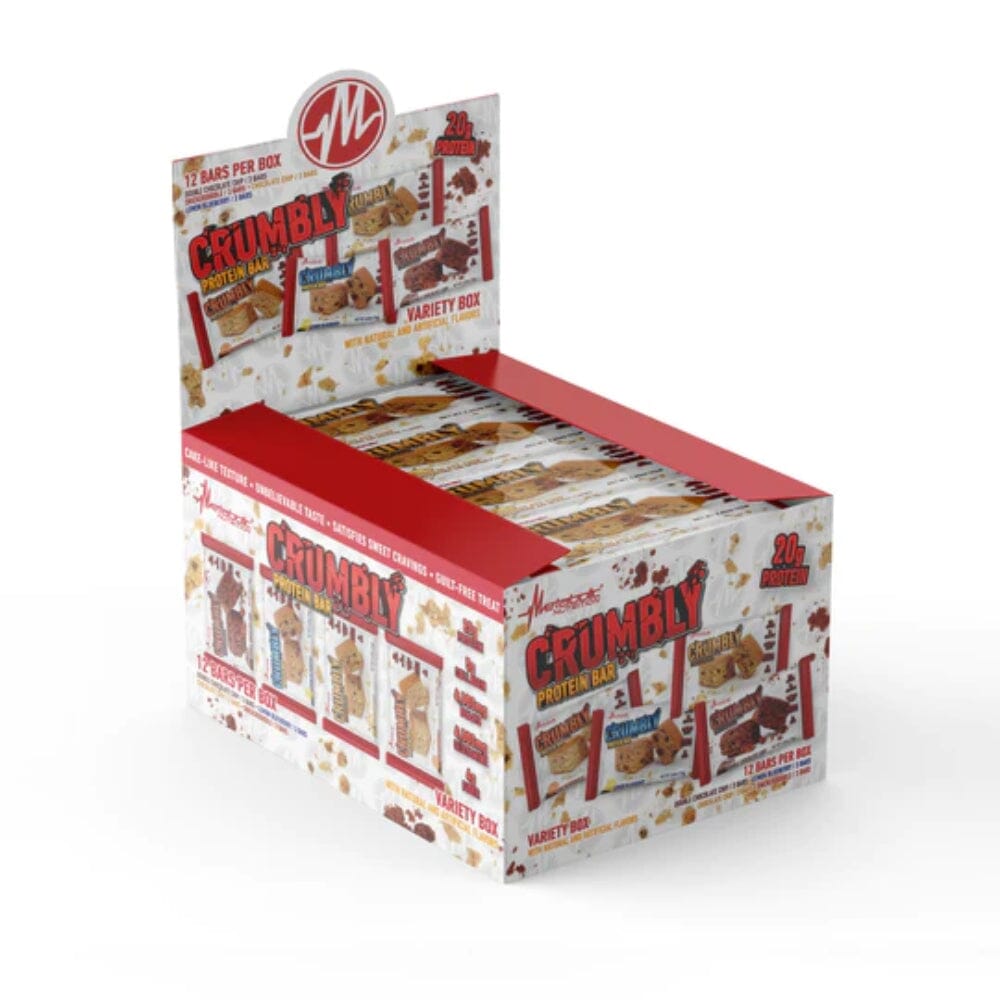 Metabolic Nutrition Crumbly Protein Bar 12/Box Bars Metabolic Nutrition Variety