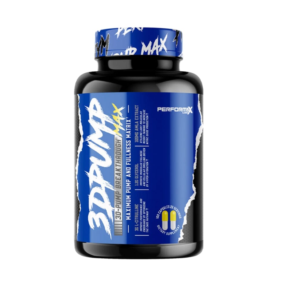 Performax 3D PumpMax 200 Capsules Nitric Oxide Performax Labs
