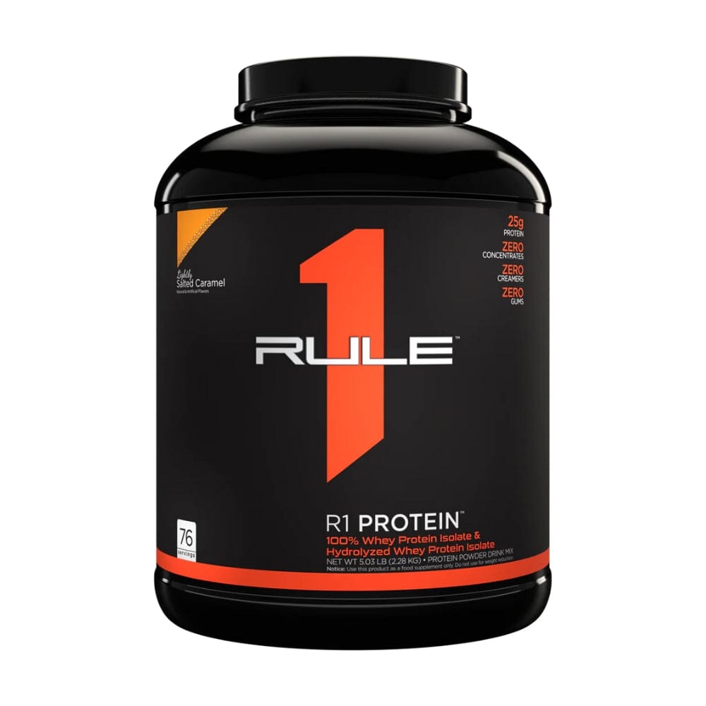 Rule 1 Protein 5lb Protein Powders Rule1 Lightly Salted Caramel