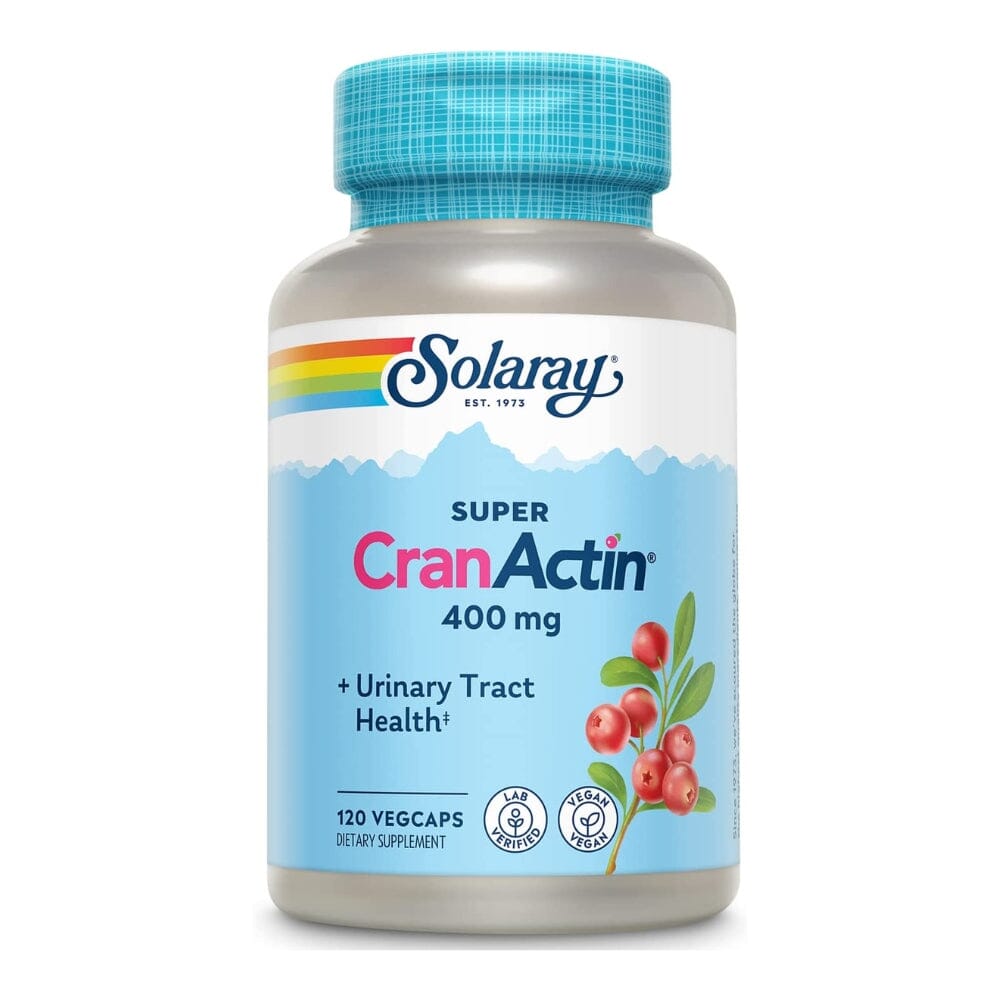 Solaray Cranactin Cranberry Extract 120 Capsules Herbs Solaray