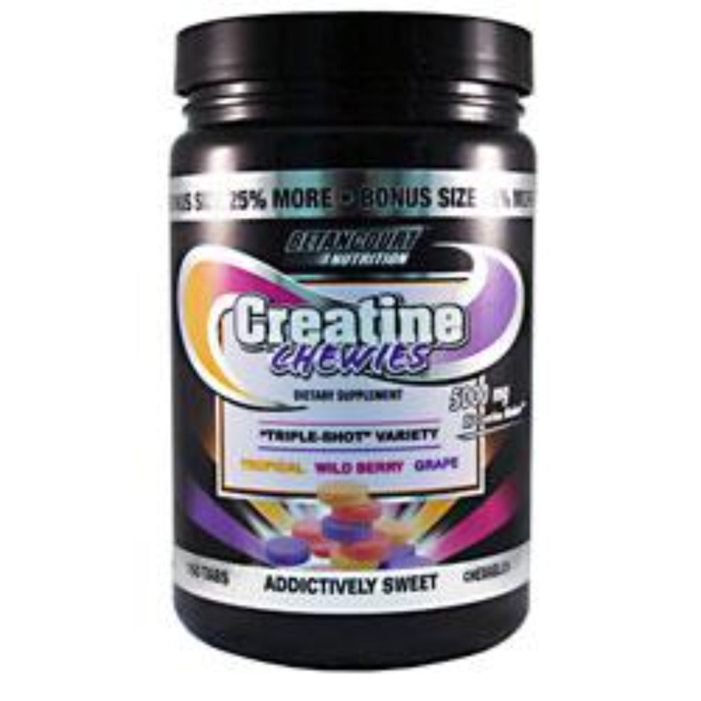 Betancourt Nutrition Creatine Chewies 160 Tabs Betancourt Nutrition Triple-Shot Variety (1058678243371)
