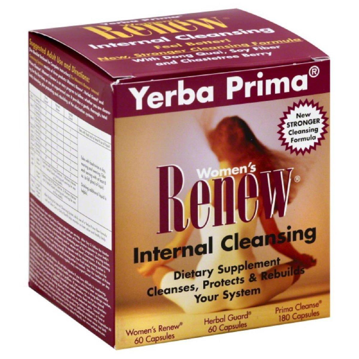 Yerba Prima Womens Renew (colon cleanser) 1 Box Digestive Health / Probiotics Yerba Prima (1057884635179)