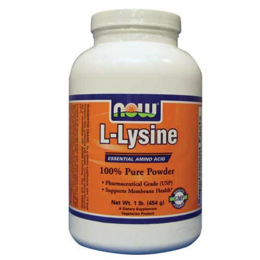 Now Foods Lysine Powder 1 Lb Amino Acids Now Foods (1059106914347)