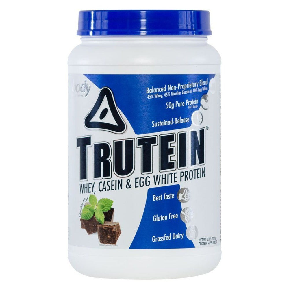 Body Nutrition Trutein 2 Lbs Protein Body Nutrition Chocolate Mint (1058634203179)