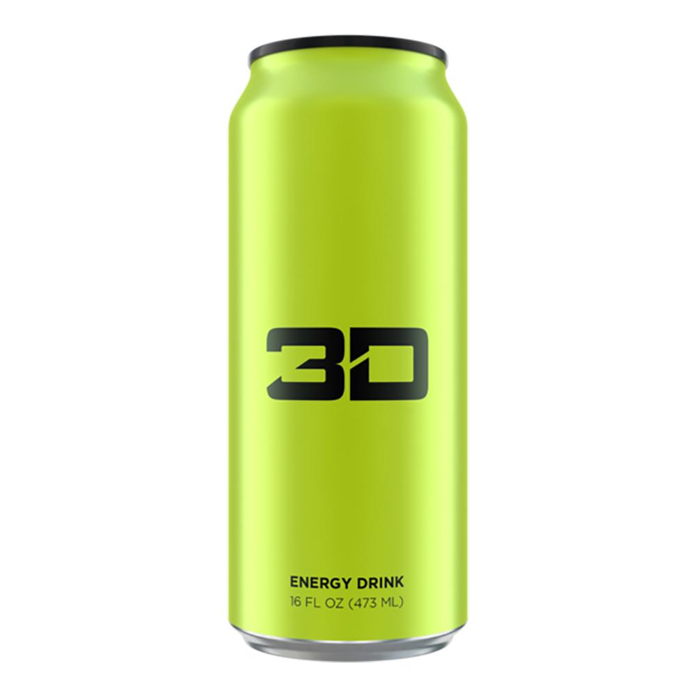 3D ENERGY DRINK 12/CASE Drinks UP ENERGY YELLOW (1613762002987)