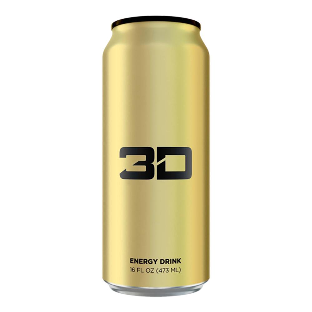 3D ENERGY DRINK 12/CASE Drinks UP ENERGY GOLD (1613762002987)