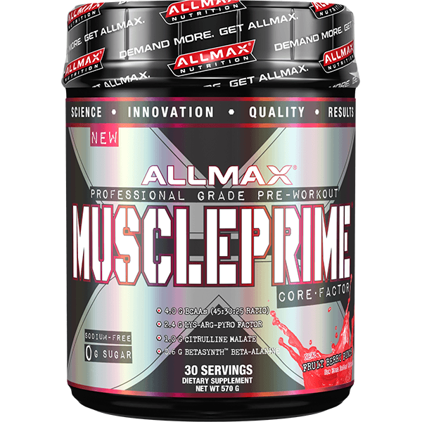 Allmax Nutrition Muscle Prime 30 Servings Amino Acids Allmax Nutrition Fruit Berry Punch (1059087941675)