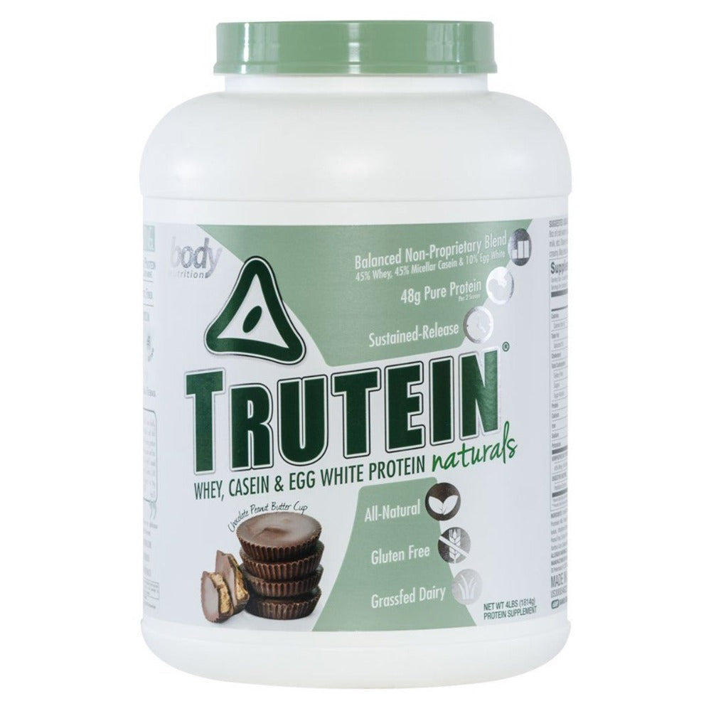 Body Nutrition Trutein Naturals 4 Lbs Protein Body Nutrition Chocolate Peanut Butter Cup (1059233890347)
