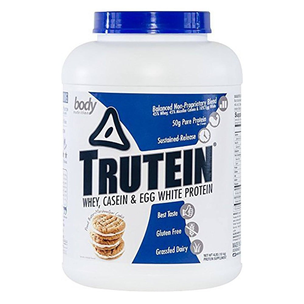 Body Nutrition Trutein 4 Lbs Protein Body Nutrition Peanut Butter Marshmallow (1058632826923)