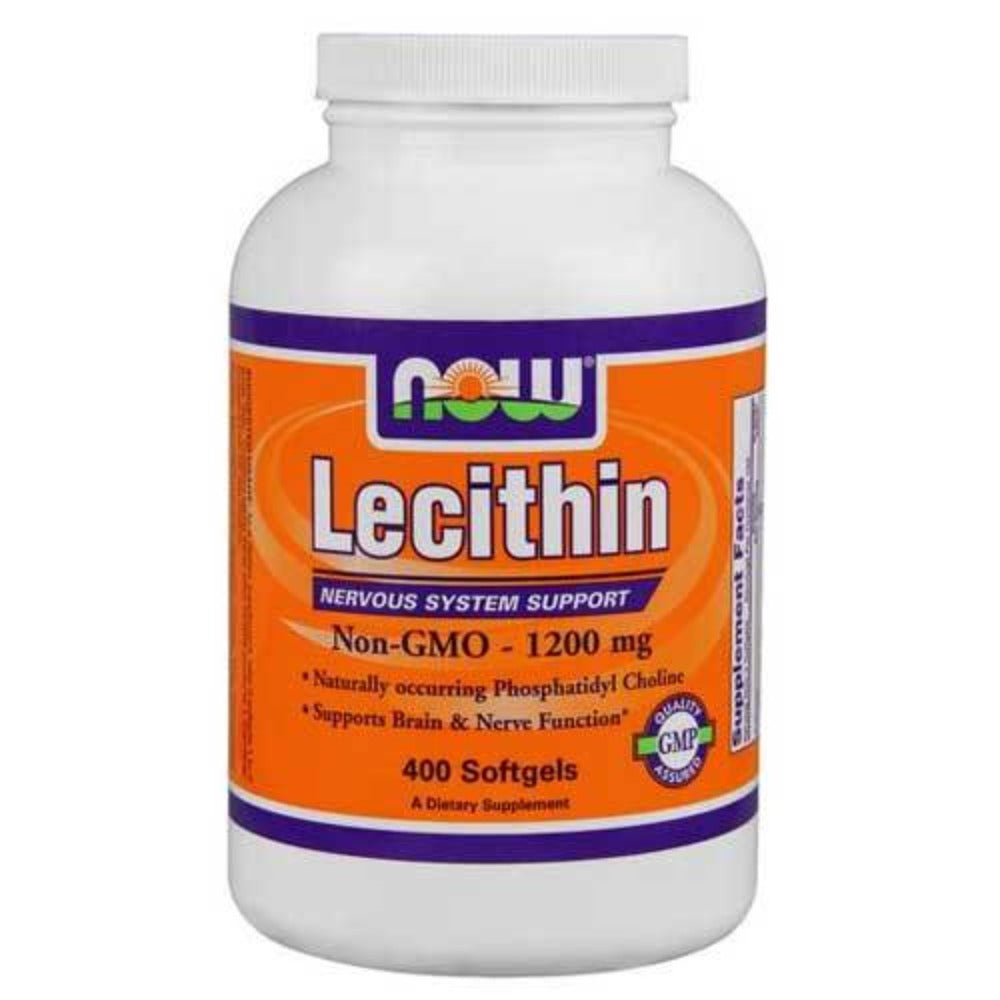Now Foods Lecithin 1200mg 400 Gels Now Foods (1059166060587)