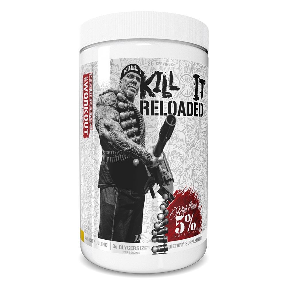 5% Nutrition Kill It Reloaded 25 Servings Sports Performance Recovery 5% Nutrition Beach Blast
