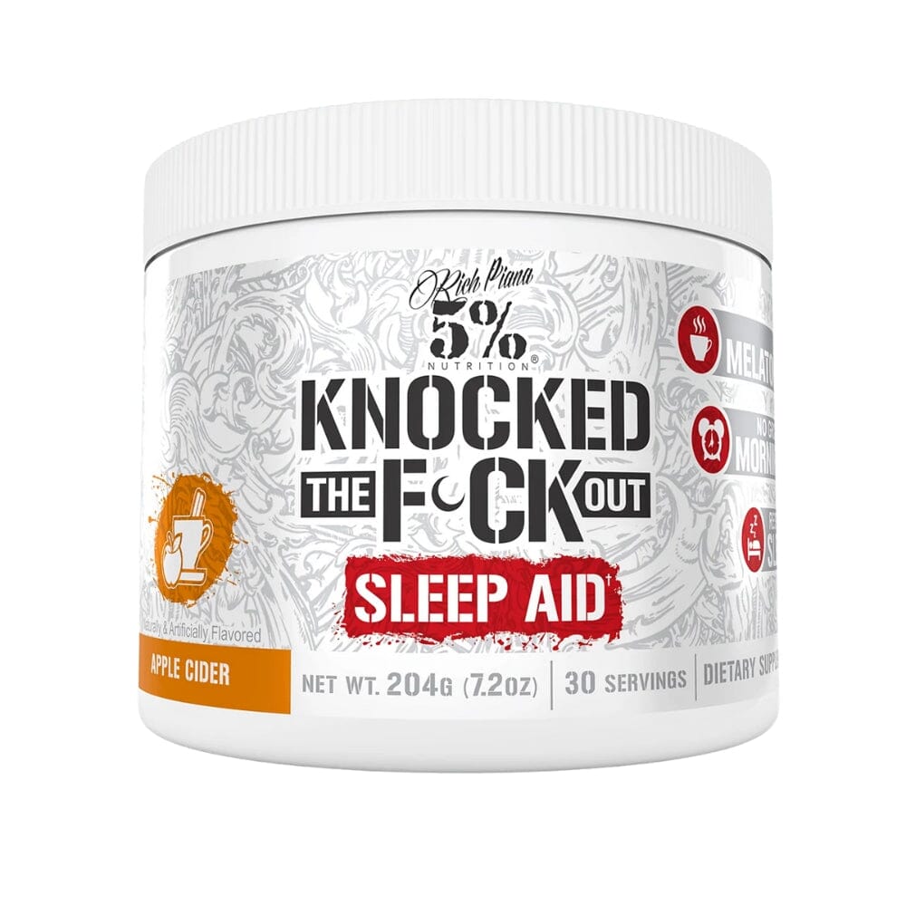 5% Knocked the F*ck Out 30 Servings Specialty Health Products 5% Nutrition Apple Cider