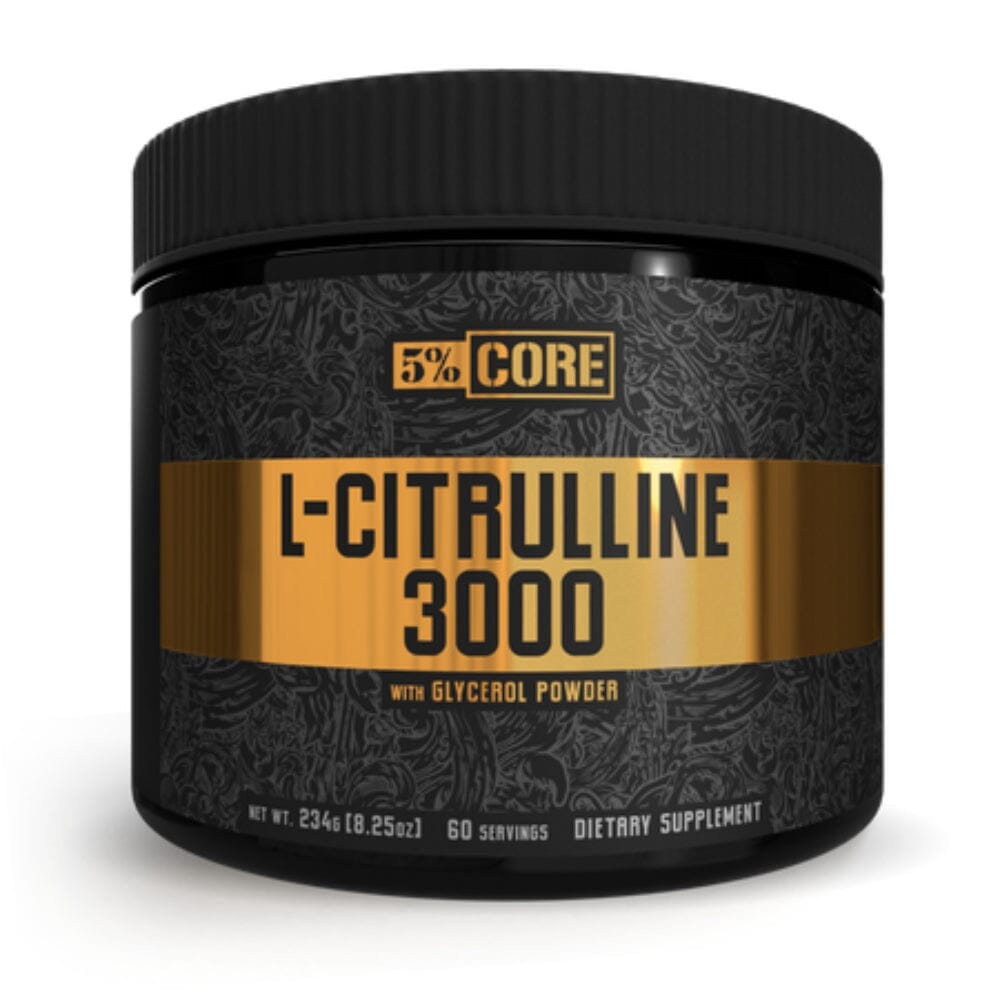 5% Nutrition L-Citrulline 3000 60 Servings Nitric Oxide 5% Nutrition