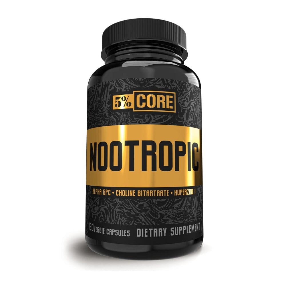 5% Nutrition Nootropic 120 Veggie Capsules Nootropics 5% Nutrition