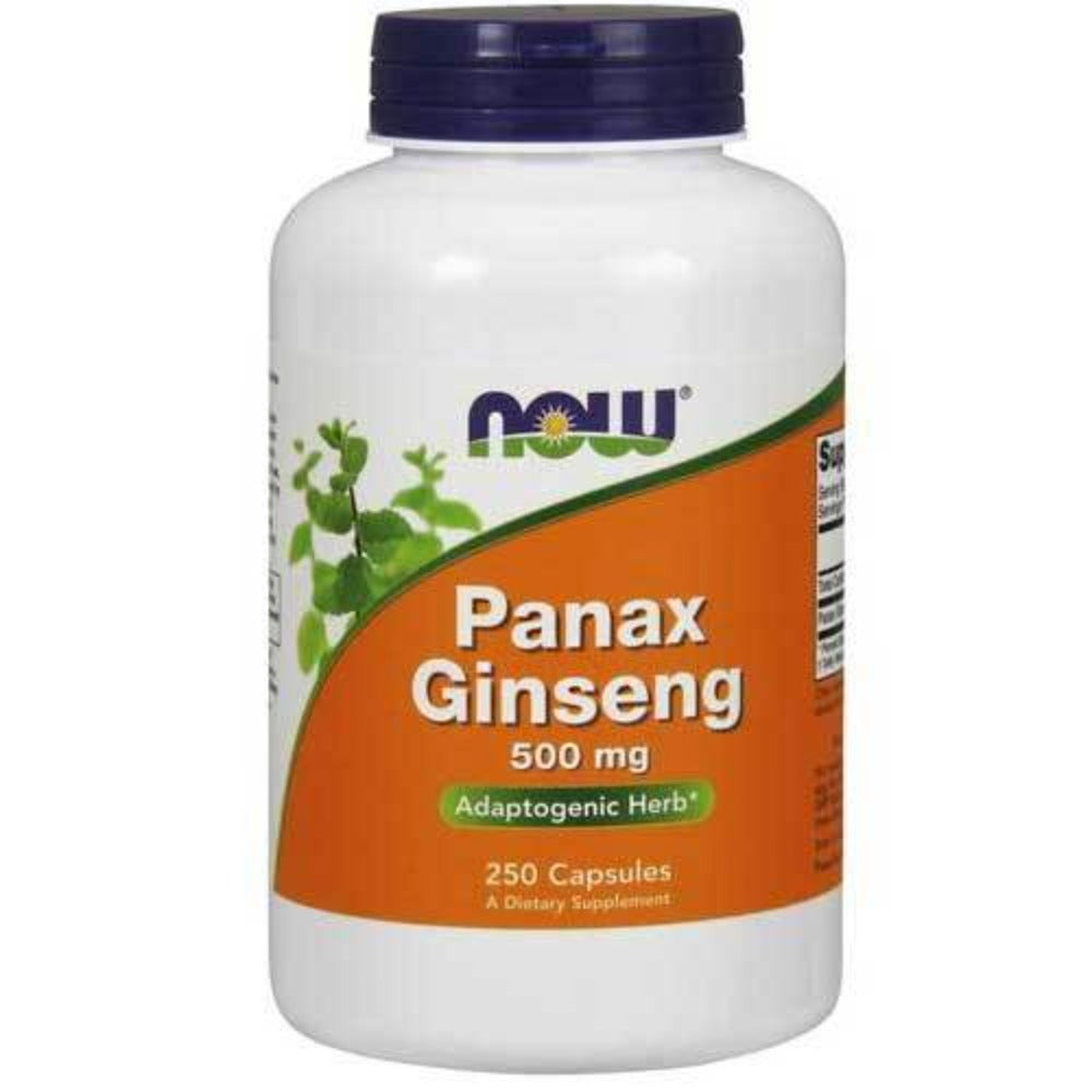 Now Foods Panax Ginseng 500 Mg 250 Capsules Herbs Now Foods (1059149873195)
