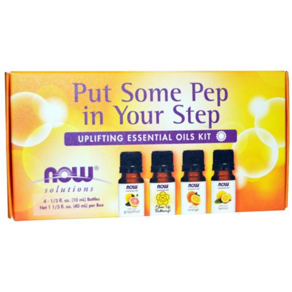 Now Foods Put Some Pep In Your Step- Uplifting Essential Oils Kit Personal Care Now Foods (1059210100779)