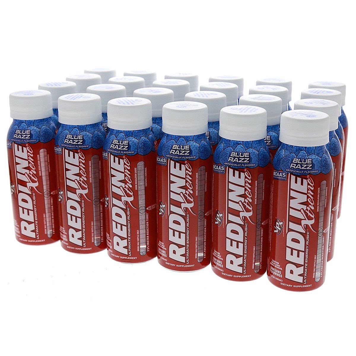 VPX Redline Extreme RTD 24/Case Diet/Energy VPX Blue Razz (1058083700779)