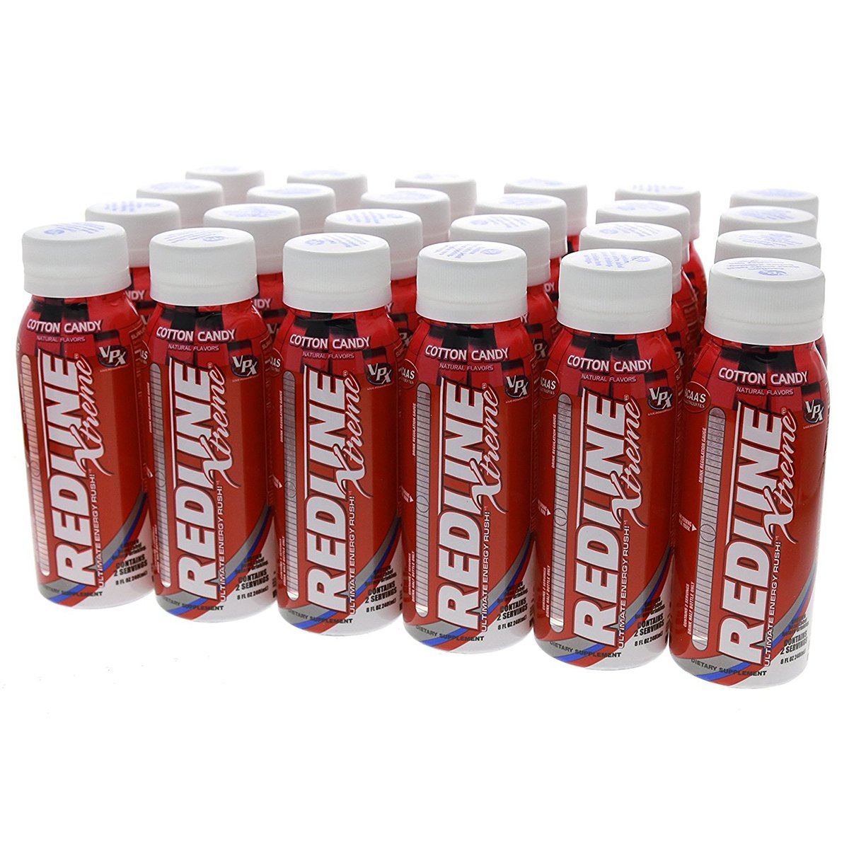 VPX Redline Extreme RTD 24/Case Diet/Energy VPX Cotton Candy (1058083700779)
