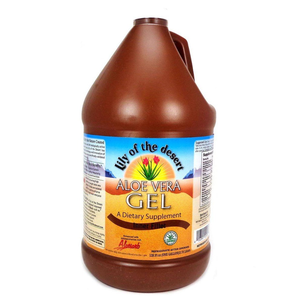 Lily of the Desert Aloe Vera Gel 1 Gallon Juices Lily of the Desert (1058111815723)