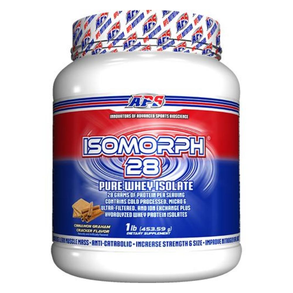 APS Nutrition Isomorph 28 1Lb Protein Powders APS Nutrition Cinnamon Graham Cracker