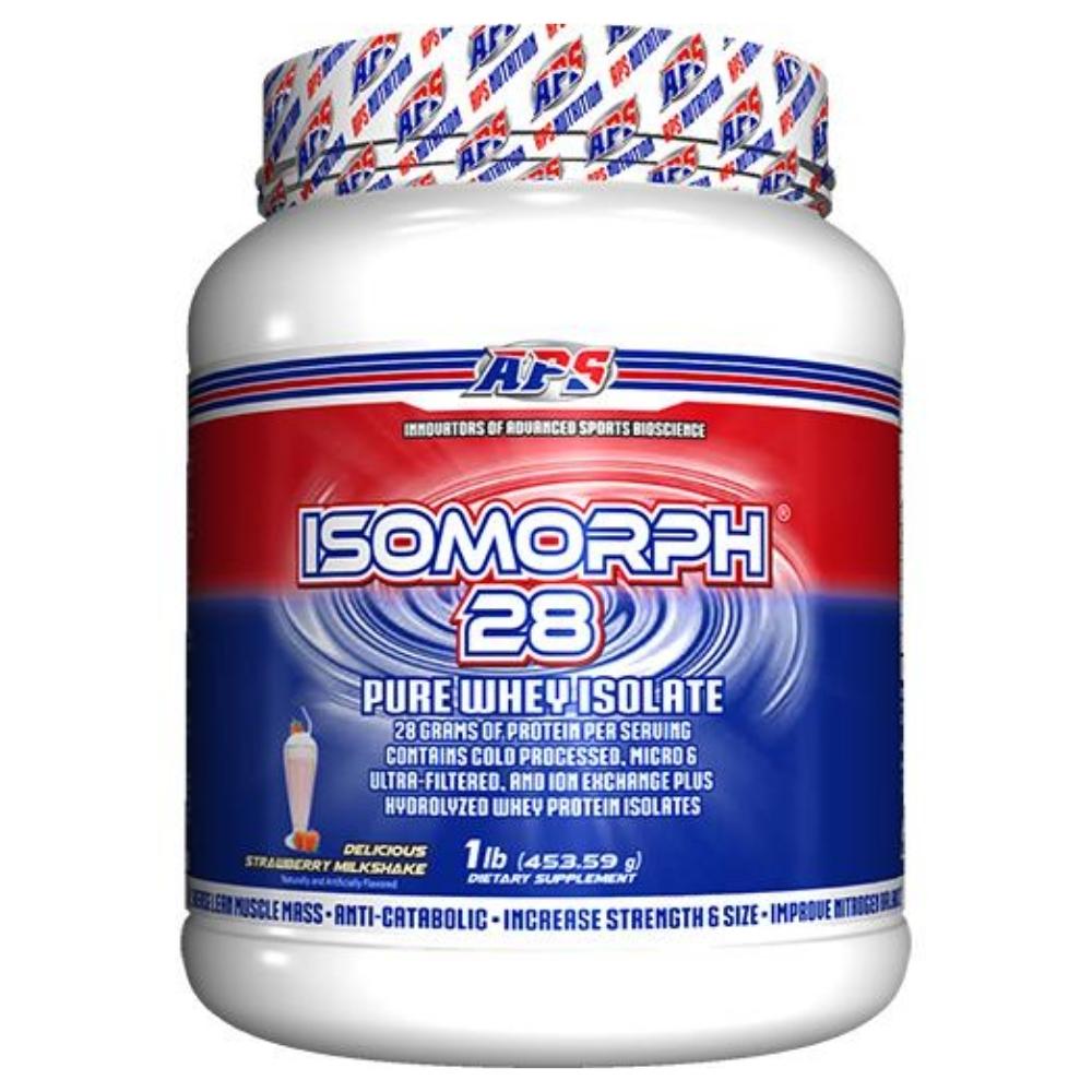 APS Nutrition Isomorph 28 1Lb Protein Powders APS Nutrition Strawberry Milk Shake