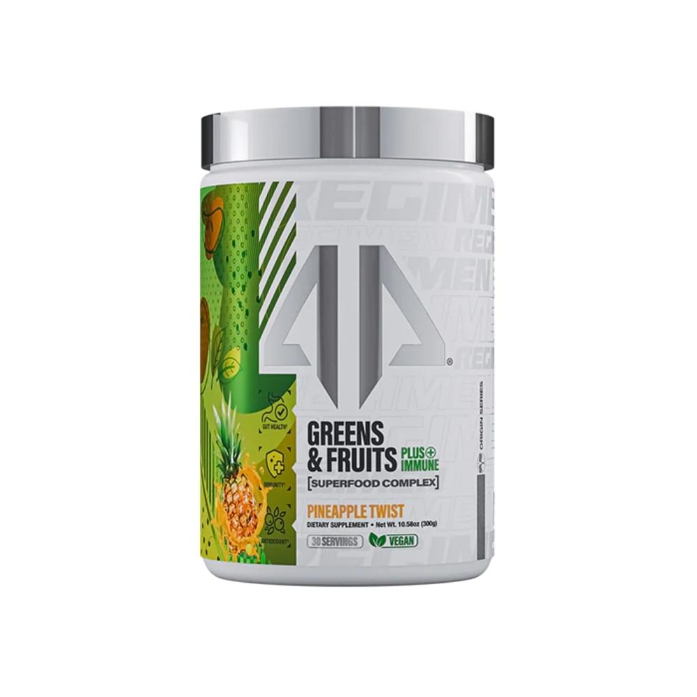 AP Sports Regimen Greens and Fruit 30 Servings Digestive Health AP Sports Regimen Pineapple Twist