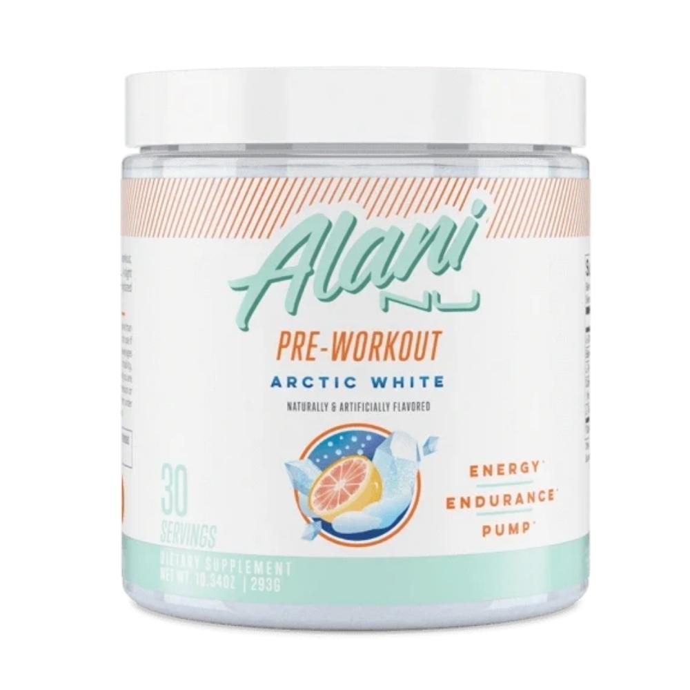Alani Nu Pre-Workout 30 Servings Pre-Workouts Alani Nu Arctic White