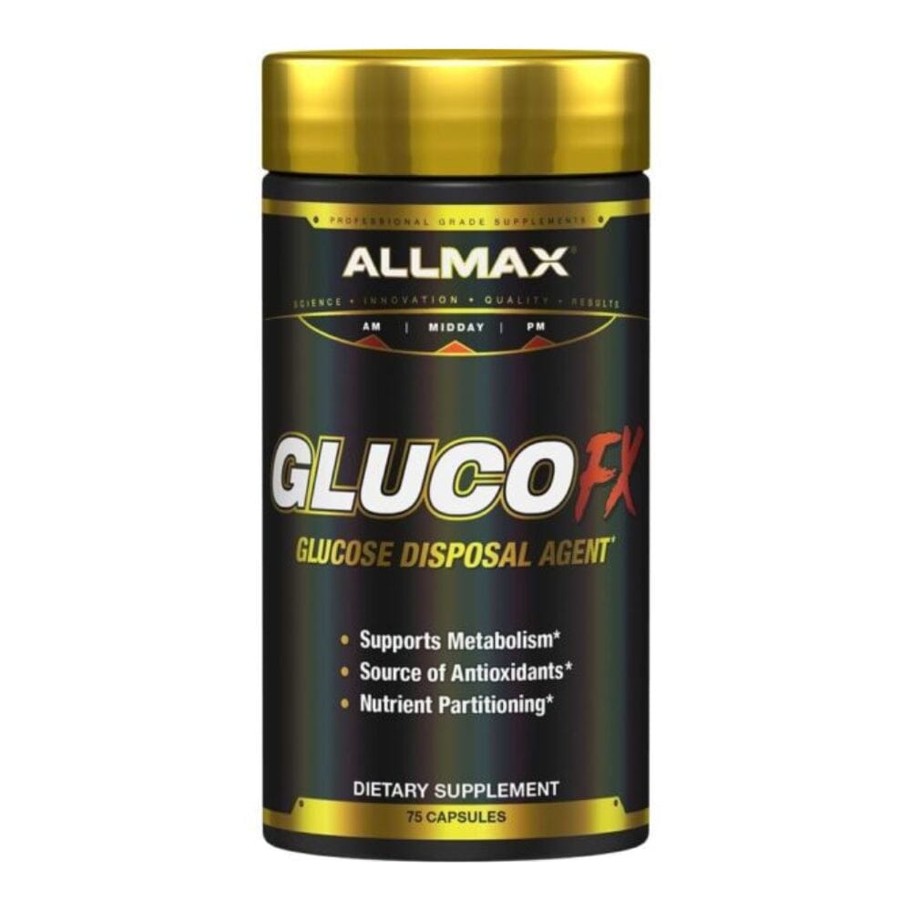 Allmax Nutrition GlucoFx 75 Count Digestive Health Allmax Nutrition