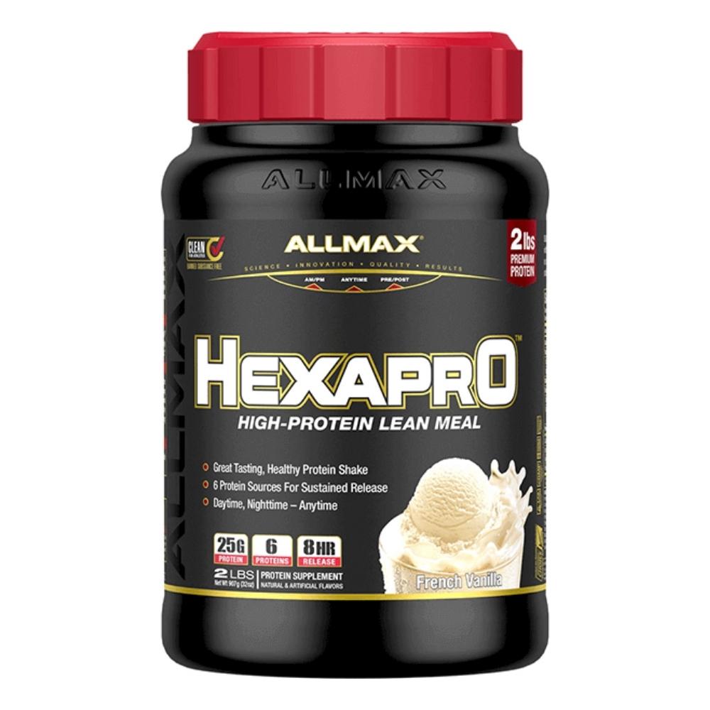Allmax Nutrition HexaPro 2Lbs Protein Allmax Nutrition Vanilla 2lb