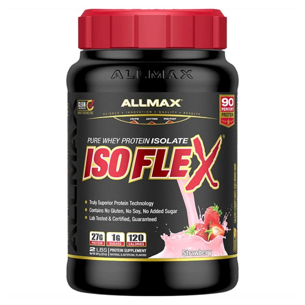 Allmax Nutrition IsoFlex 2 Lbs Protein Allmax Nutrition Strawberry