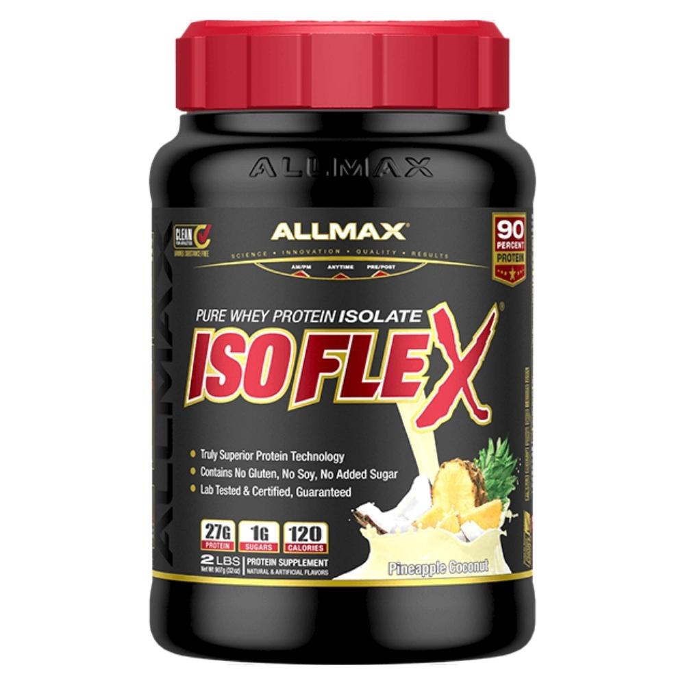 Allmax Nutrition IsoFlex 2 Lbs Protein Allmax Nutrition Pineapple Coconut