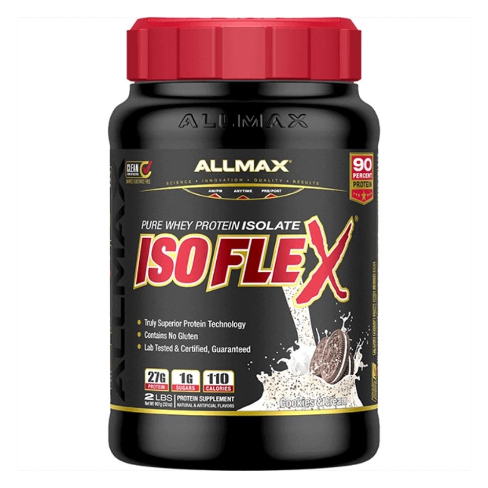 Allmax Nutrition IsoFlex 2 Lbs Protein Allmax Nutrition Cookies & Cream